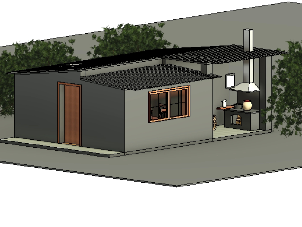 House project revit 2018