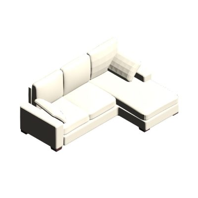 Spacious Meridienne Sofa
