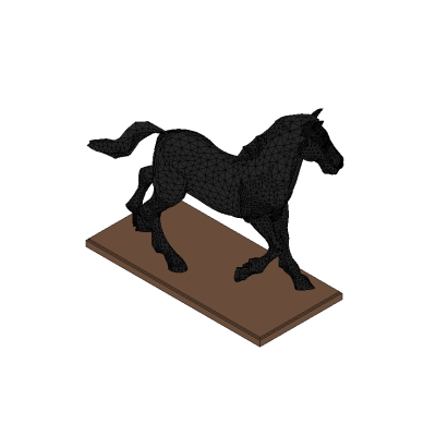 Decorative Horse Sculpture