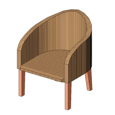 Auditorium chair professional fixed seat 9 Wood tub chair modern accent seat