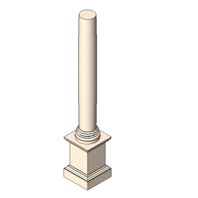 Column w Pedestal