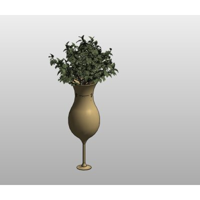 Decorative Bronze Vase