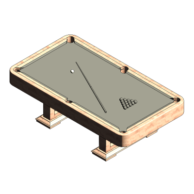 Elegant Billiards Table
