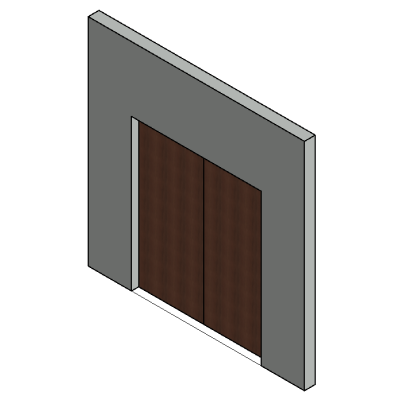 Double-Flush-Dbl Acting no trim