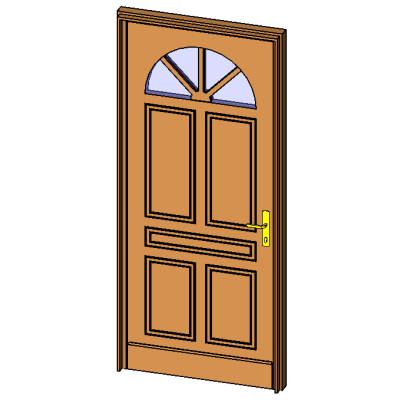 Elegant Entrance Door