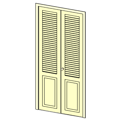 Placard pliante - Haut persienne