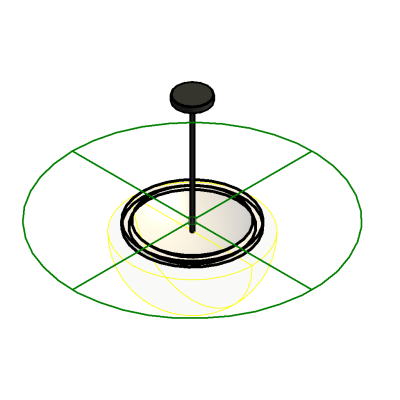 M Pendant Light - Semicircle