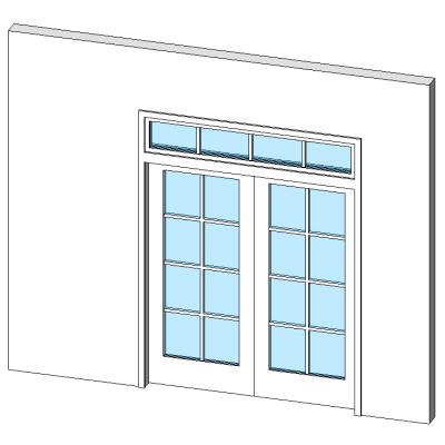 Double 8 lite patio door