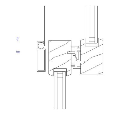 Sliding Wooden Door Construction Detail