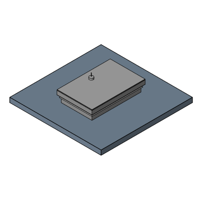 3039 x 5039 clear HATCH ROOF DOOR