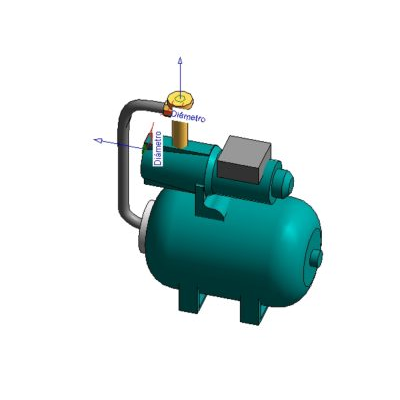 Hydropneumatic pump