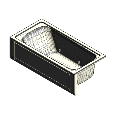 Kohler - K-1460-H2 Portrait Whirlpool with K-1445 1268