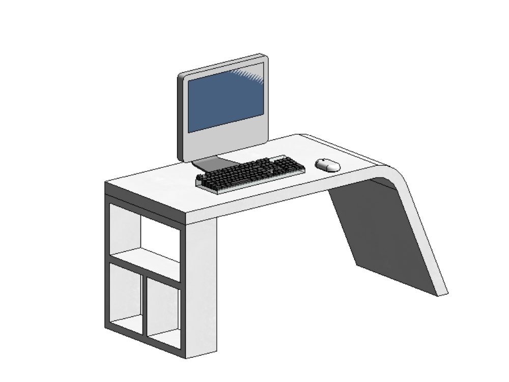 Desk armchair computer mouse