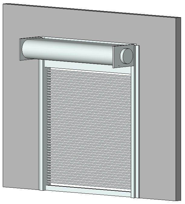 Overhead Coiling Grille