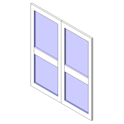 Double Glass Curtain Wall Panel