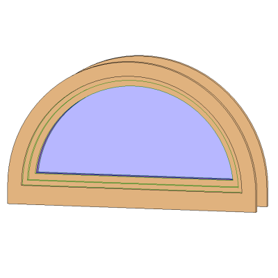 Half-Round w Trim 920