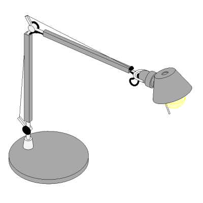 Desk Fixture - Tolomeo Micro