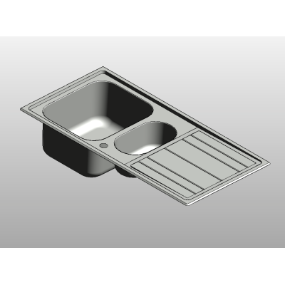 Dual Basin Kitchen Sink