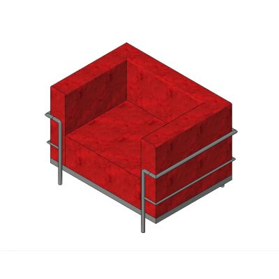 Red Design Sofa