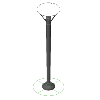Modern Pole Light Fixture