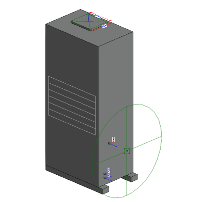 Vertical Packaged Air Conditioner – Air Cooled – 3-5 Tons