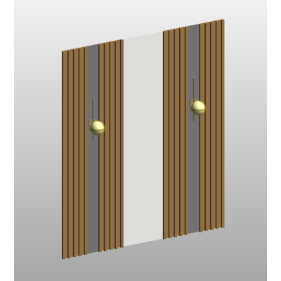 Elegant Vertical Divider 8 Decorative Wall Panel