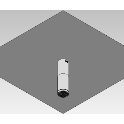 Ceiling-Mounted Light Fixture