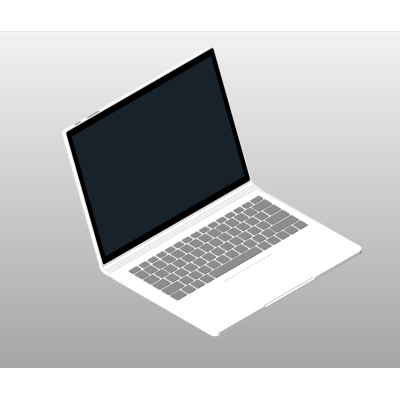 Sleek Laptop Model