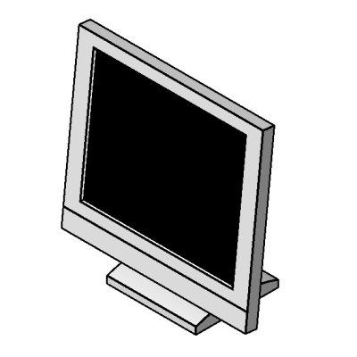 Moniteur d ordinateur a ecran plat
