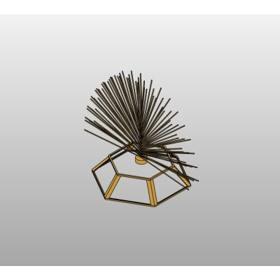 Geometric Metal Decor