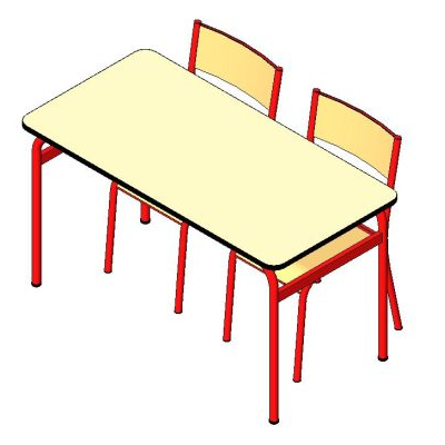 Simple Dining Set with Minimalistic Touch