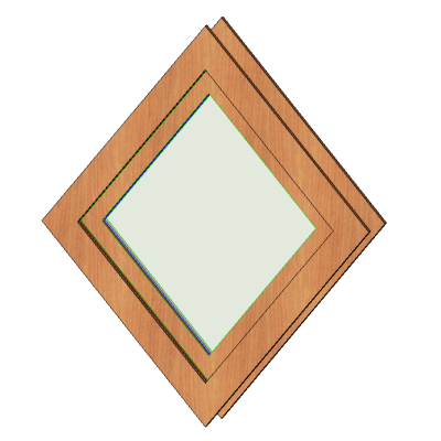 Diamond with Trim