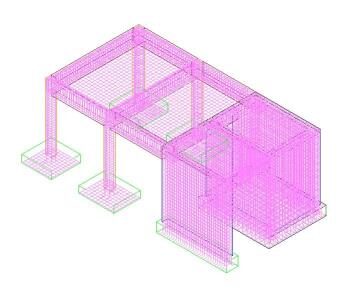 Metered structures with revit