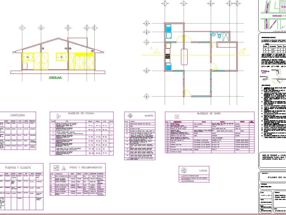 Floor plan of a home