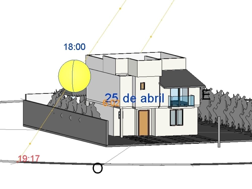 Solar analysis of unifam housing.