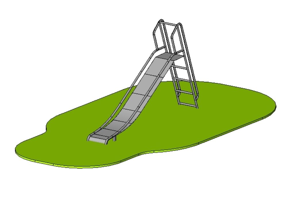 Slide - slide in stainless steel