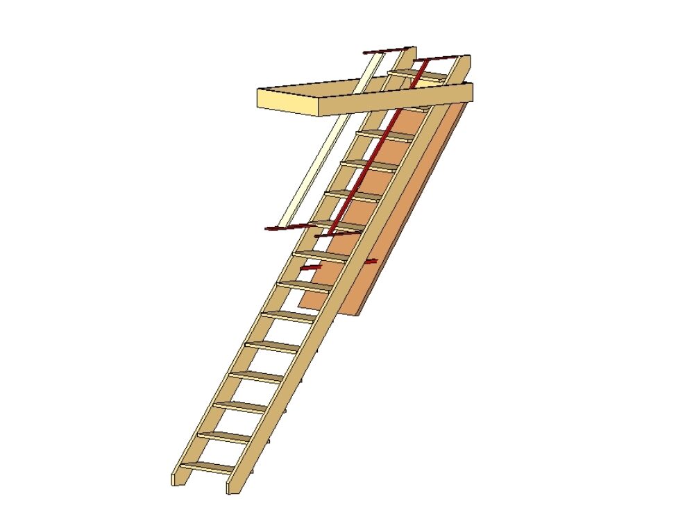Ladder for roof
