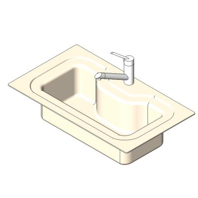 Large Modern Kitchen Sink