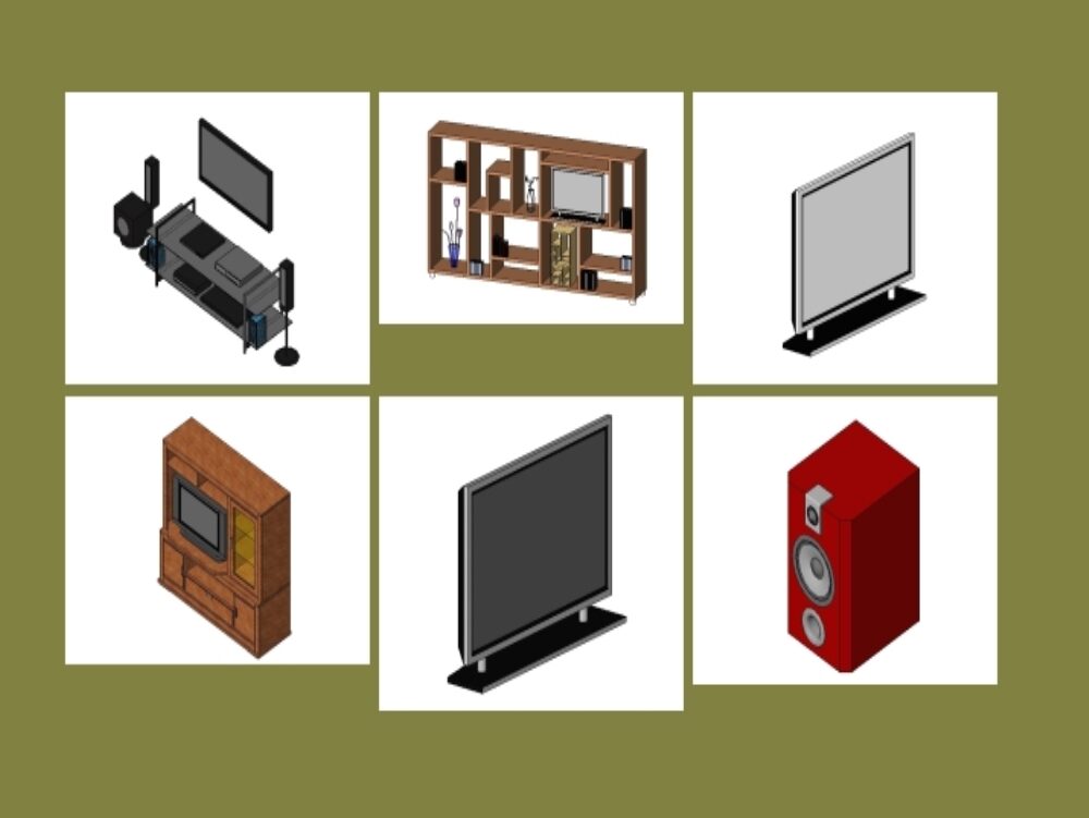 Families for audio and video revit