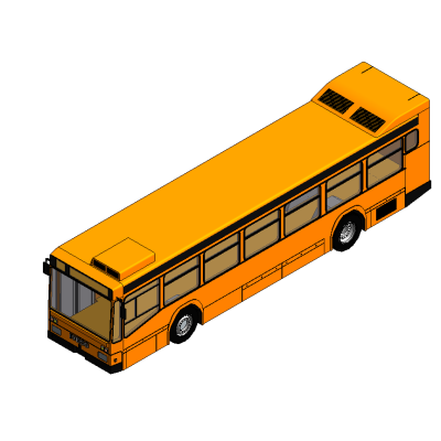 Tour bus with modern red accents 2 Autobus iveco