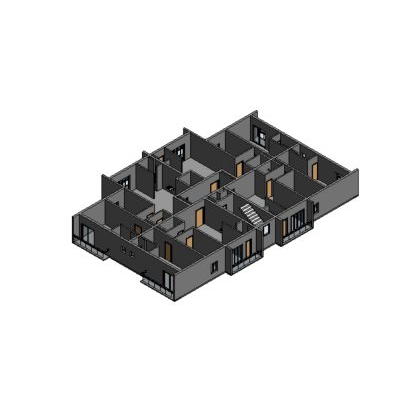 Revit residential building project