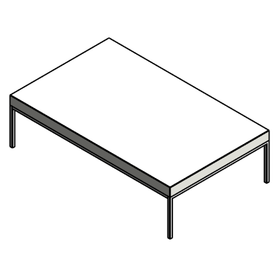 Ikea Klubbo Coffee Table 3685