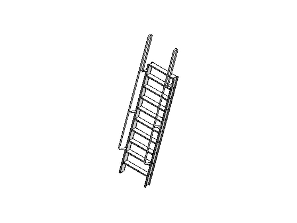 Marine ladder - aluminum jack