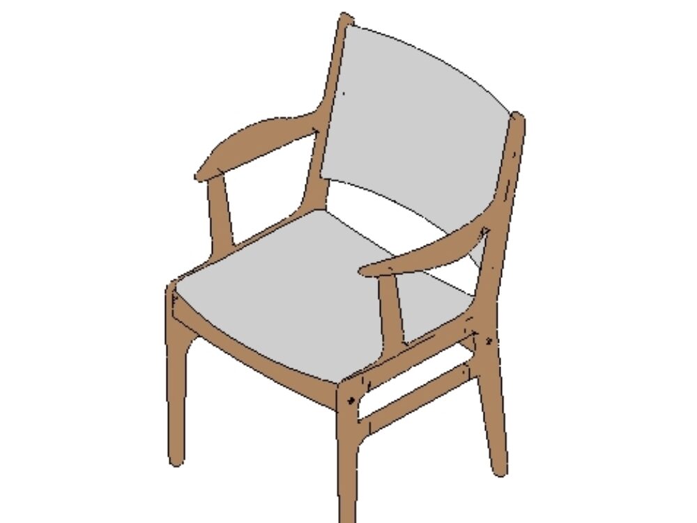 Indoor chair family for revit
