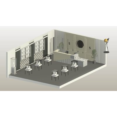 Jewelry Store Interior Template