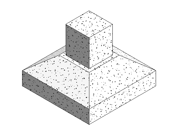 Revit- centered footings; dividing and cornering