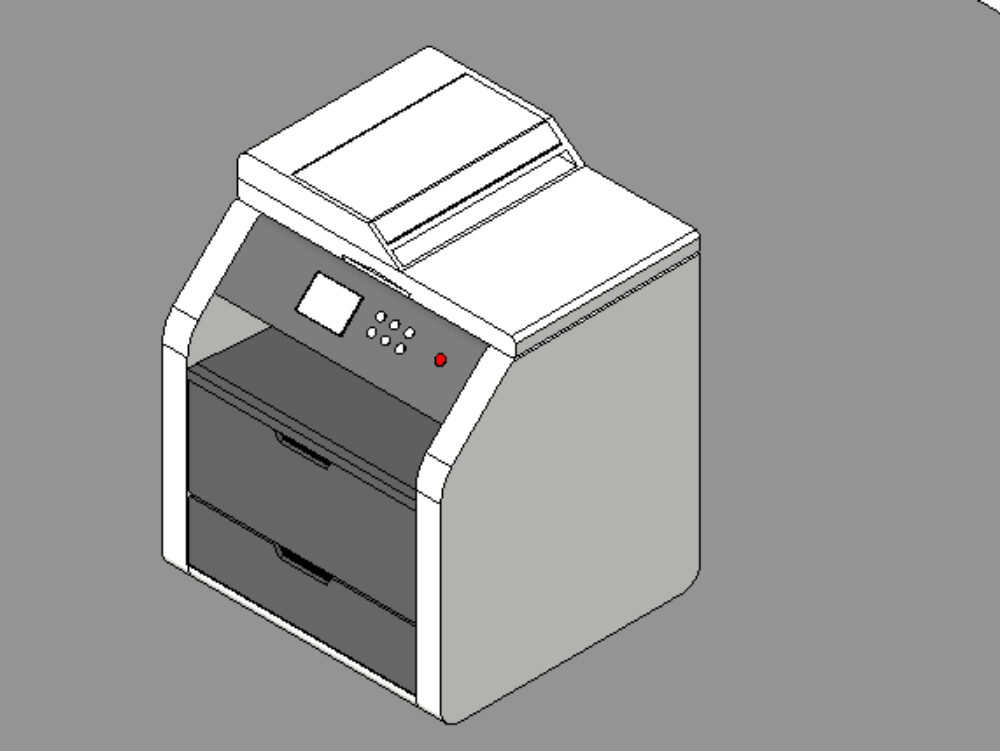 Multifunctional laser printer
