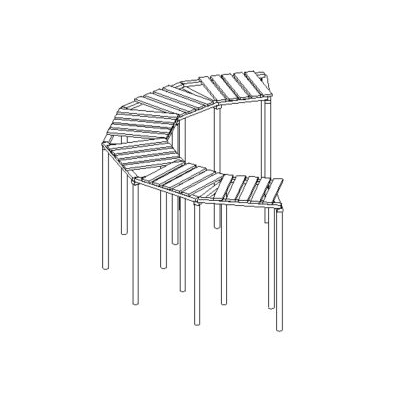 Pergola drawing; family for revit 2021