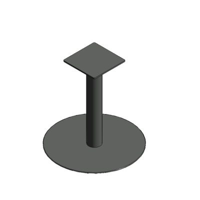 Sturdy Table with Large Base