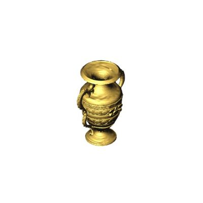 Ornate Gold Vase
